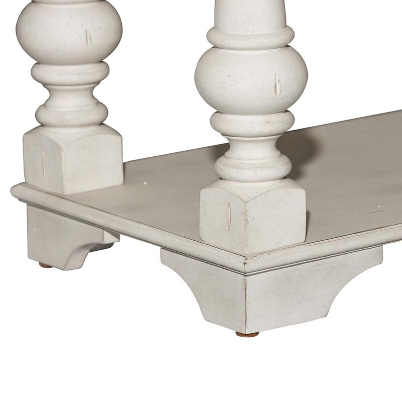 Liberty Furniture Morgan Creek Sofa Table, W52 x D16 x H30, White