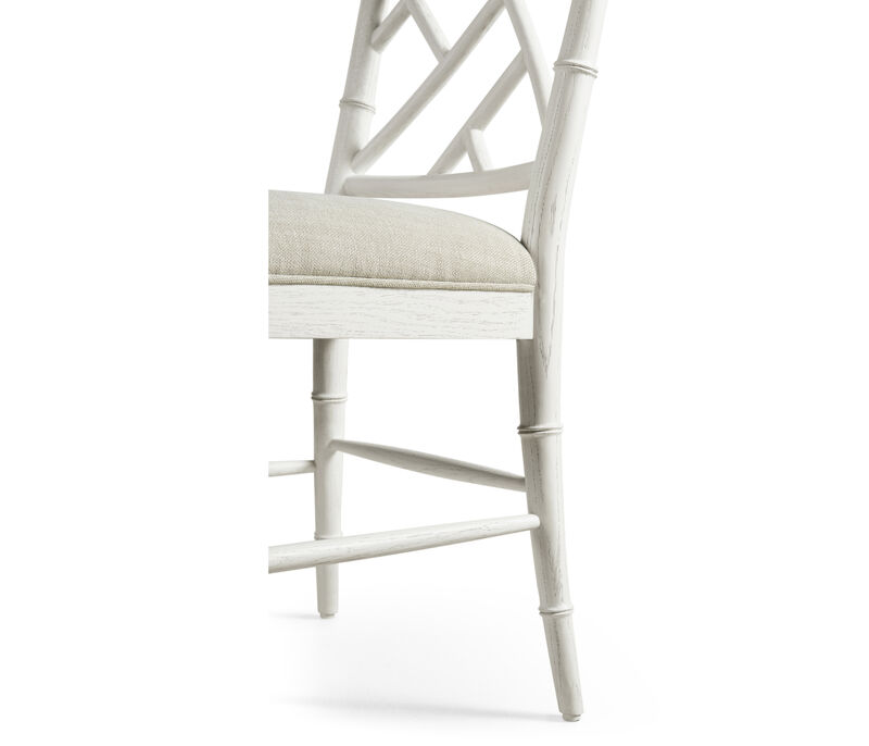 Saros Chippendale Bamboo Side Chair