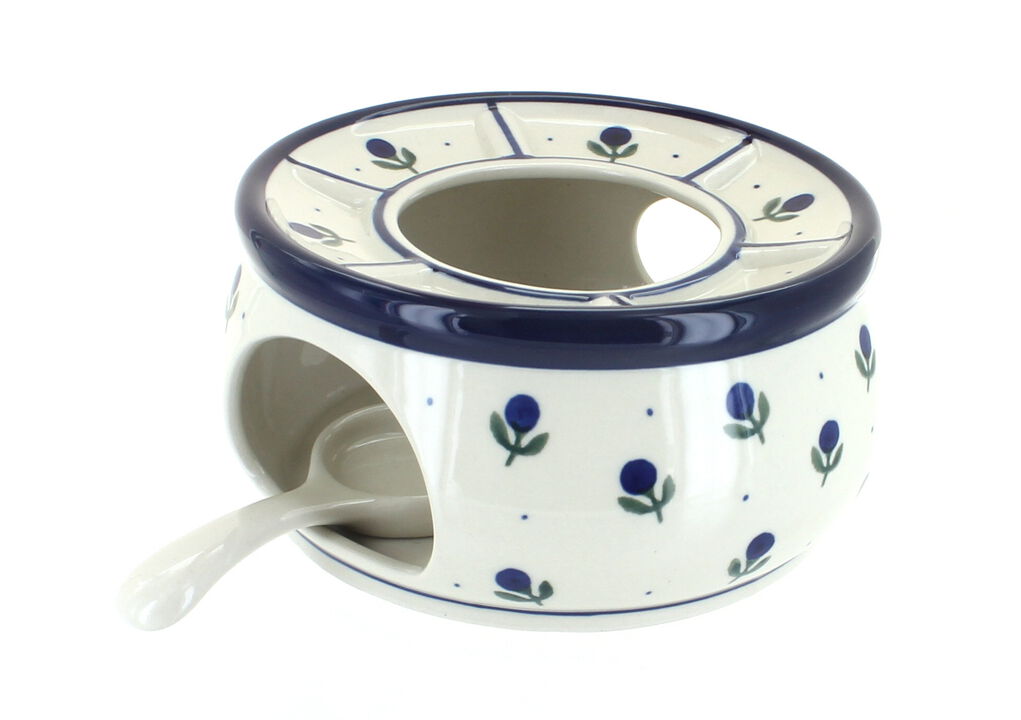 Blue Rose Polish Pottery Alyce Teapot Warmer