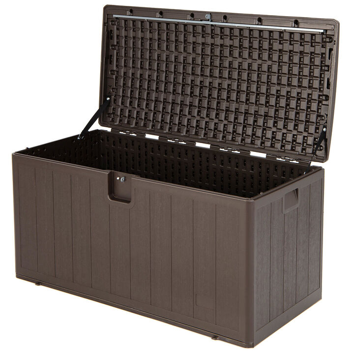 Weather Storage Container with Lockable Lid