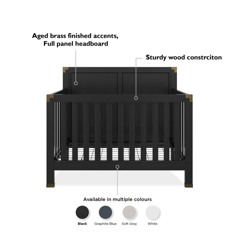 Frances 5-in-1 Convertible Crib