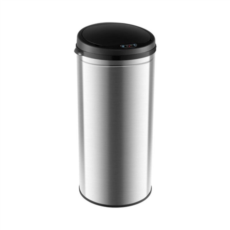 8 Gallon Stainless Steel Motion Sensor Trash Can Kitchen Home Office Waste Bin