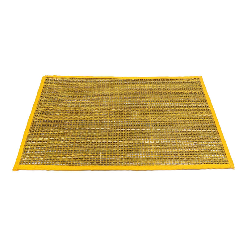 Peele Yellow Seagrass Placemats - Set of 4