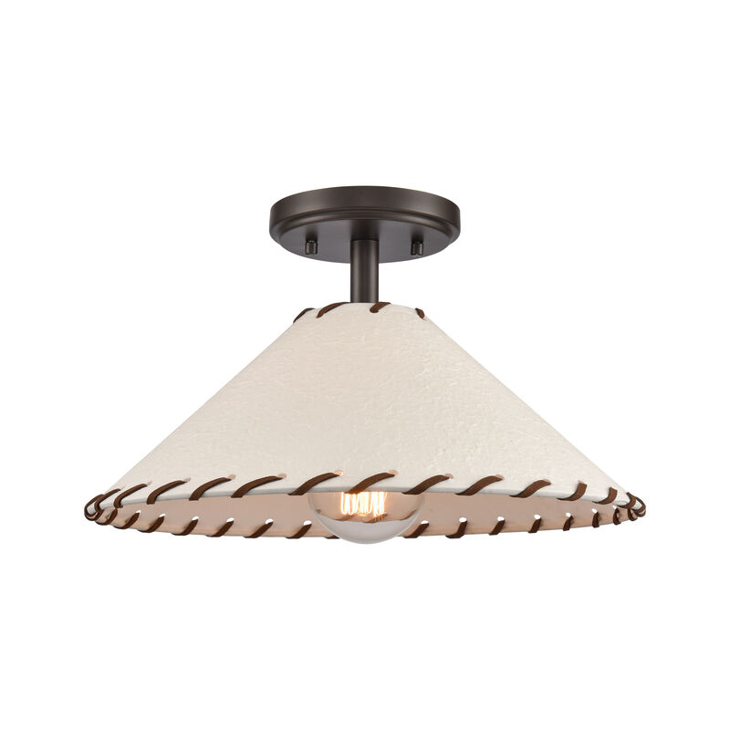 Marion 1-Light Semi Flush Mount