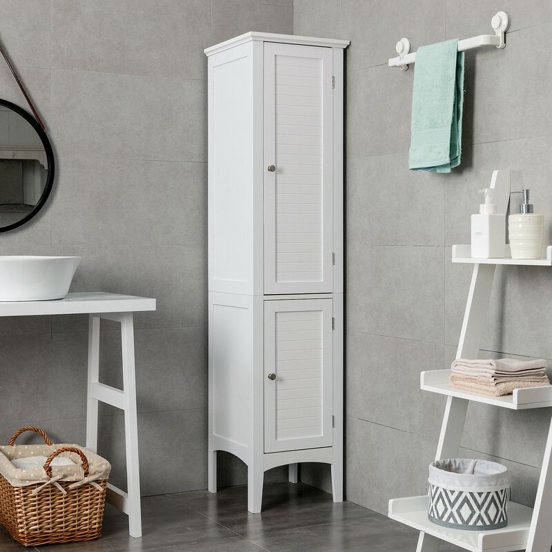 Freestanding Bathroom Storage Cabinet for Kitchen and Living Room