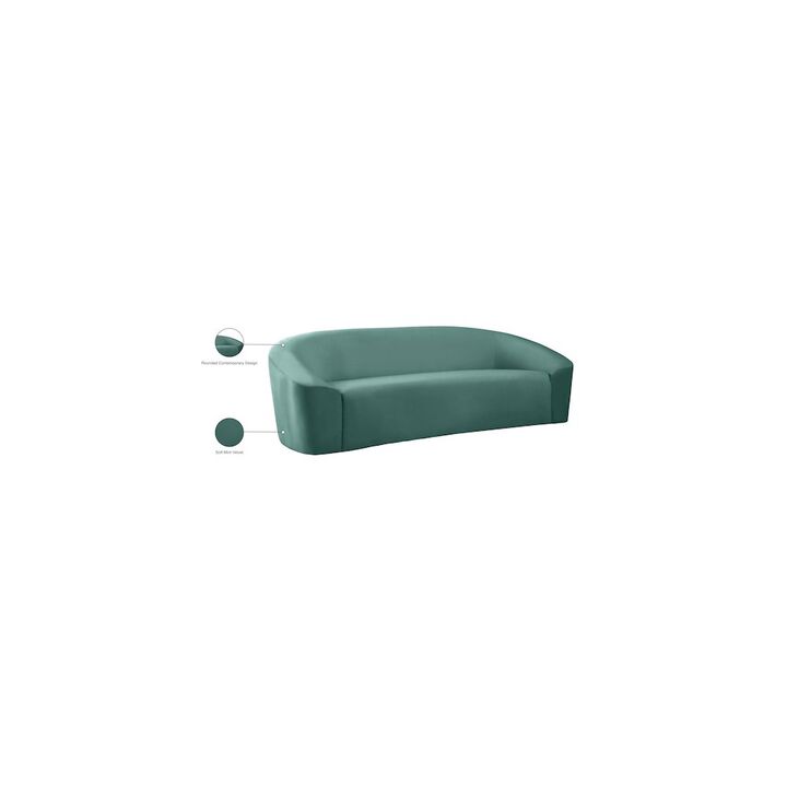Meridian Furniture Riley Mint Velvet Sofa