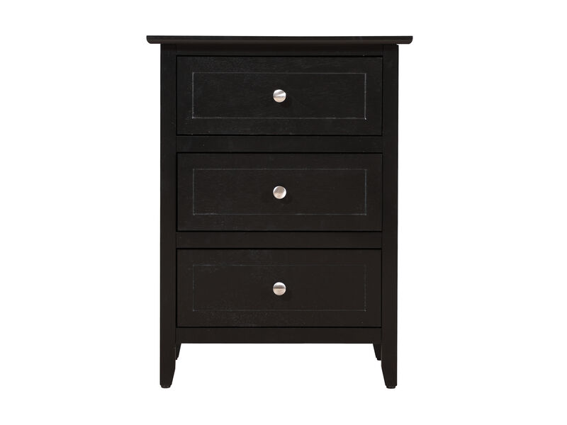 Daniel 3-Drawer Nightstand (25 in. H x 15 in. W x 19 in. D)