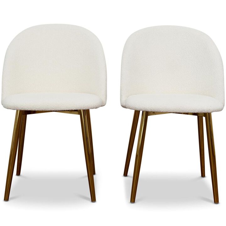 Ashcroft Furniture Co Marion Mid Century Modern Dining Chair (Set of 2)