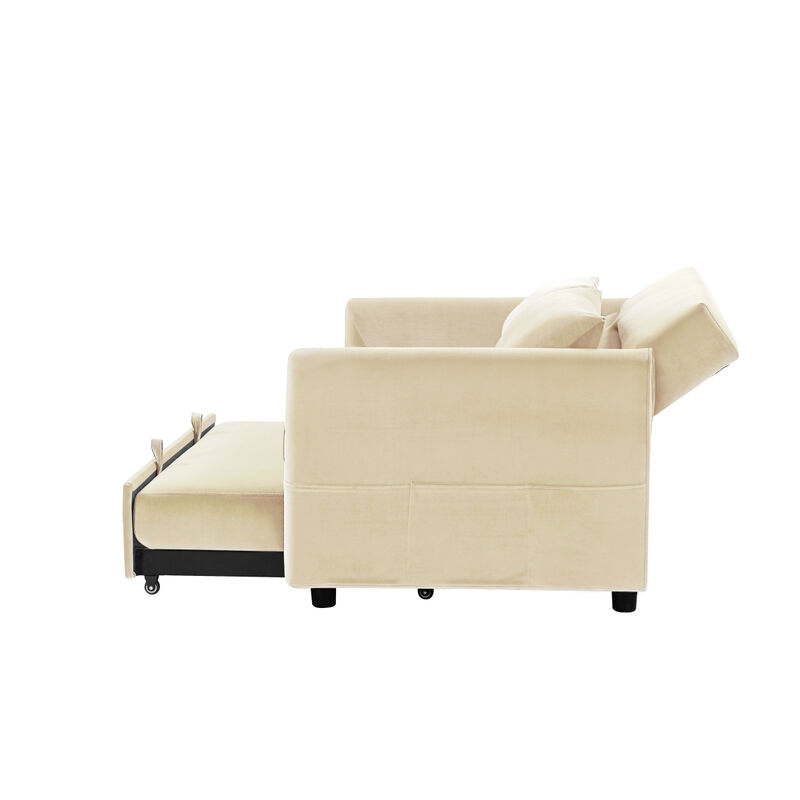 Beige Leisure Love Sofa