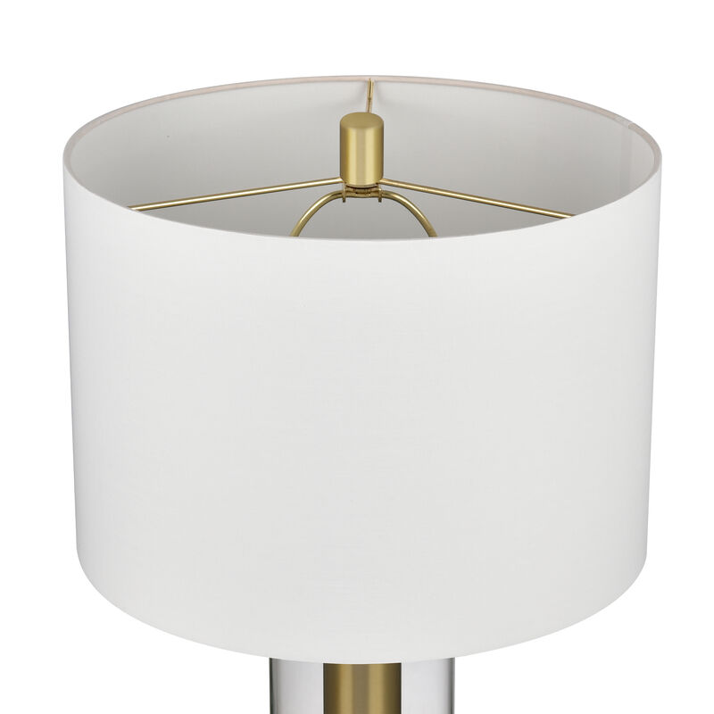 Tower Plaza Gold Table Lamp