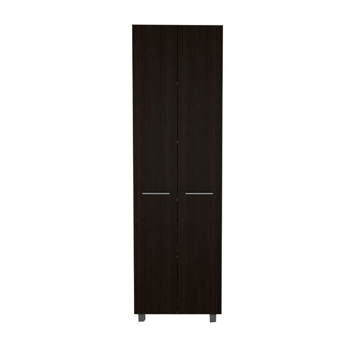 Pantry Cabinet Phoenix, Kitchen, Black