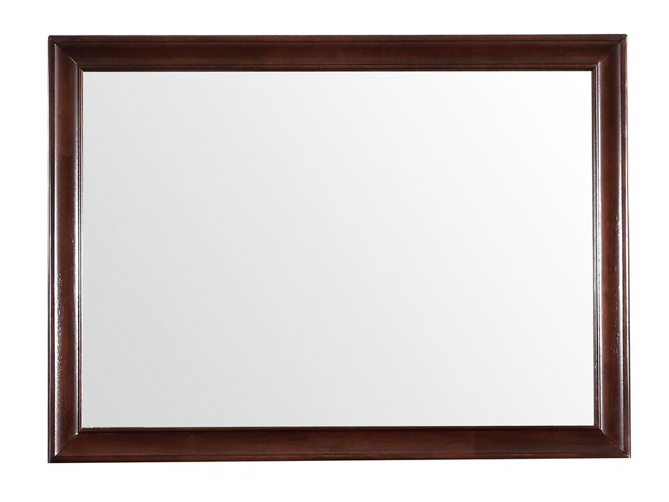 LaVita 45 in. x 33 in. Modern Rectangle Framed Dresser Mirror