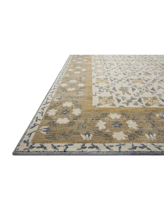 Fiore FIO03 Gold 18" x 18" Sample Rug