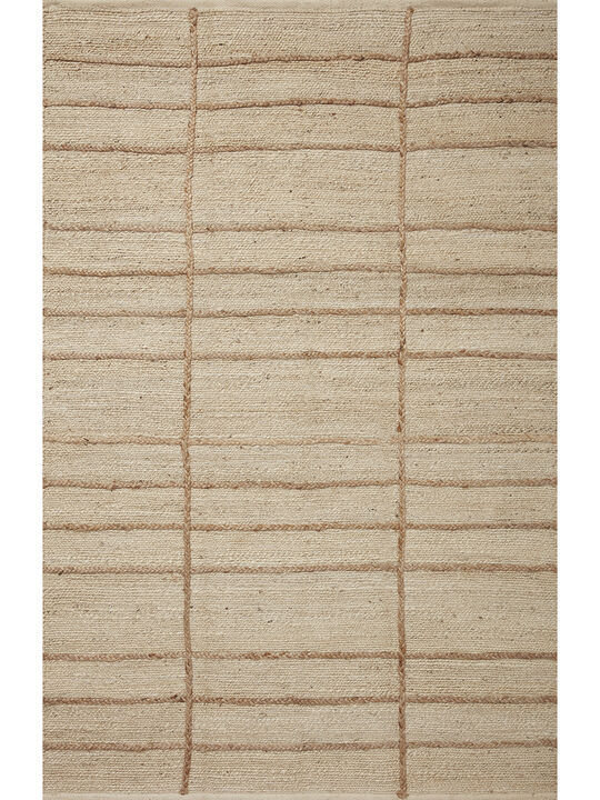 Bodhi BOD04 Ivory/Natural 18" x 18" Sample Rug