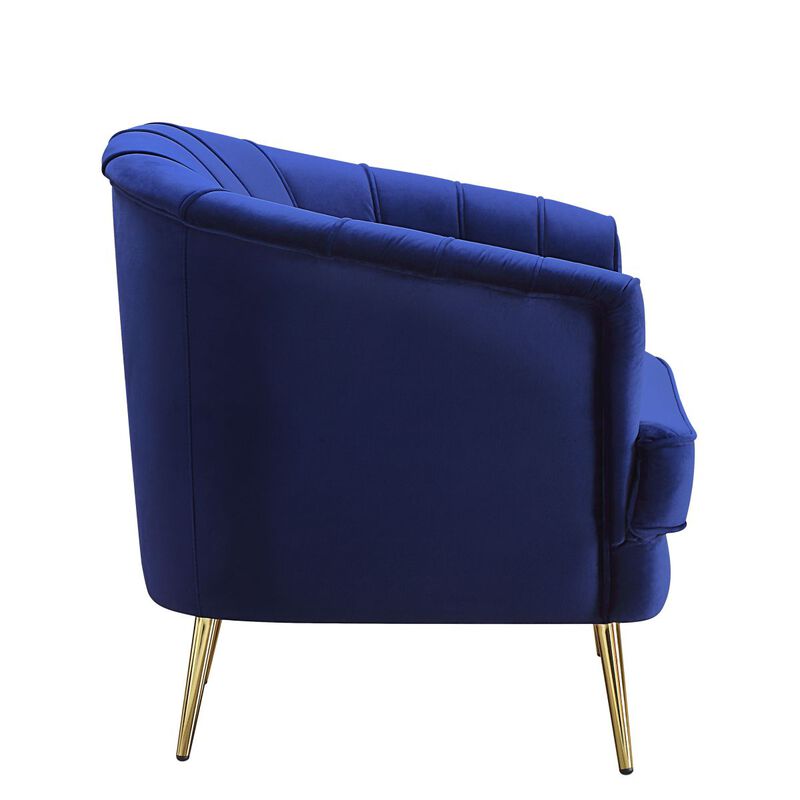 Eivor Chair, Blue Velvet LV00211