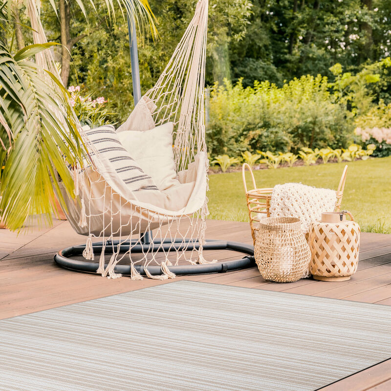 Waikiki Stripe Indoor/Outdoor Area Rug