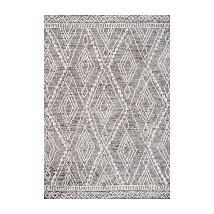 Rih Moroccan Style Diamond Area Rug