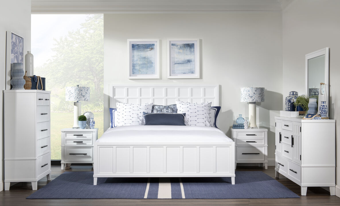 Hudson White Dresser