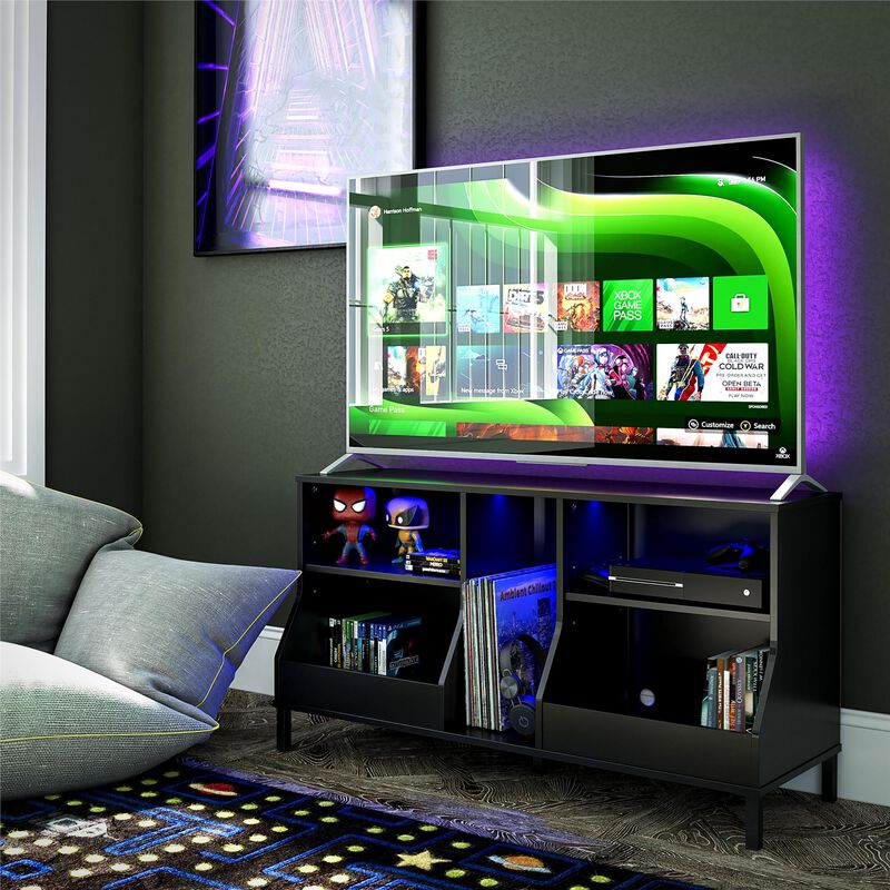 Falcon Youth Gaming TV Stand wITH ARGB LED Lights