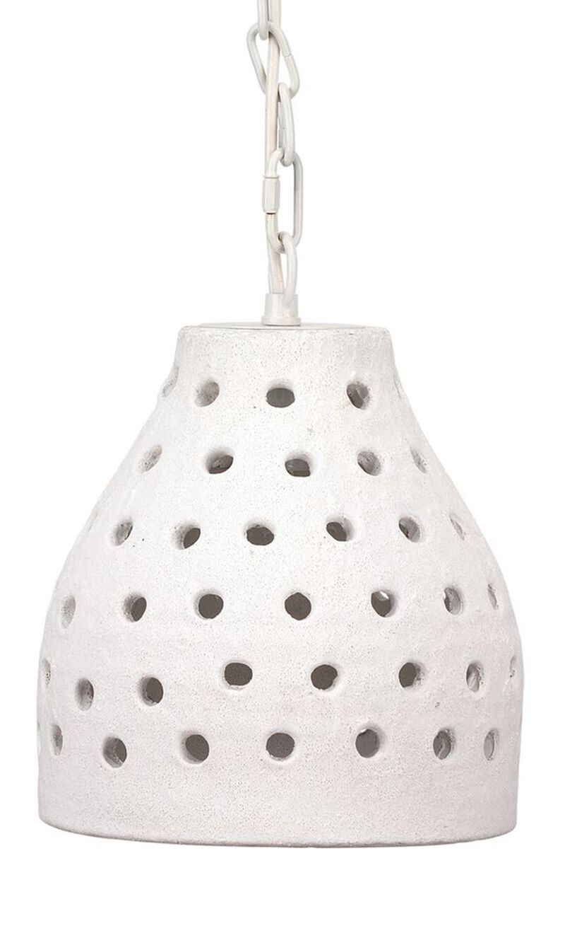 Porous Ceramic Pendant, Medium