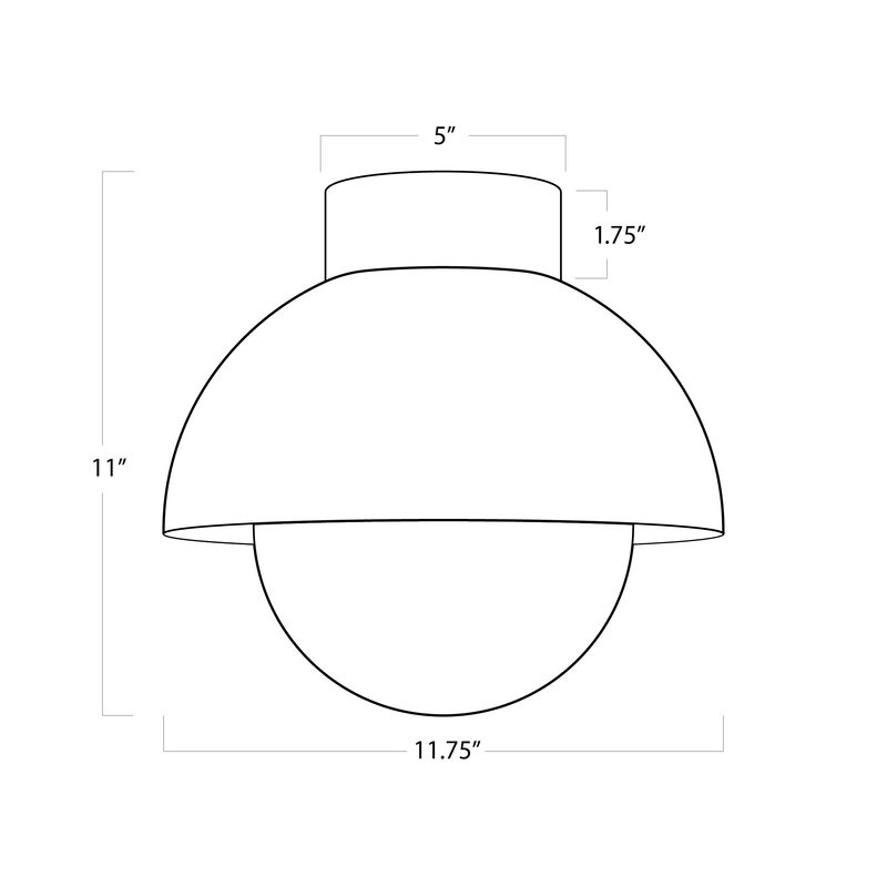 Montreux Flush Mount