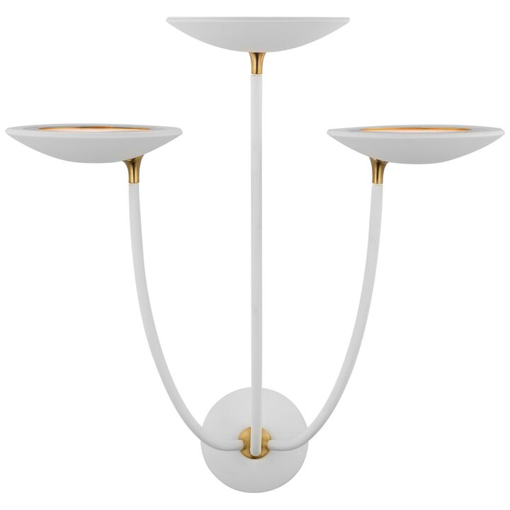 Keira Large Triple Sconce