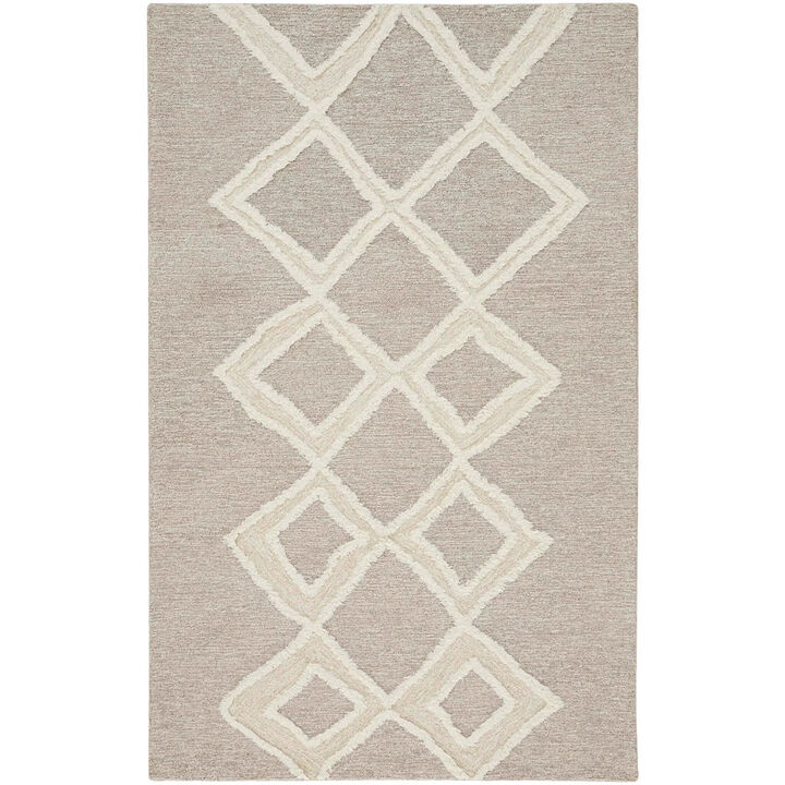 Anica 8009F Gray/Ivory 5' x 8' Rug