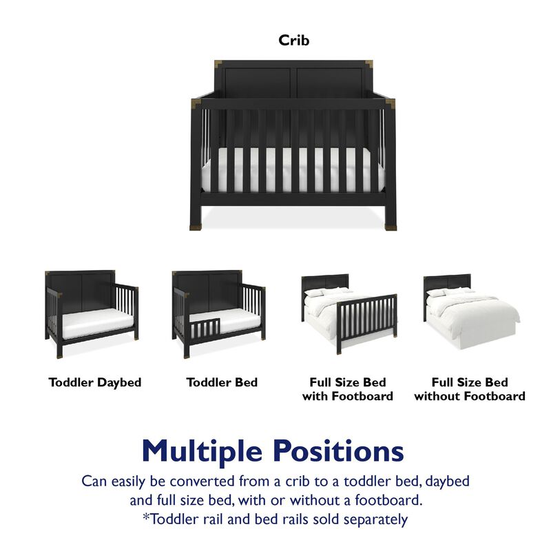 Frances 5-in-1 Convertible Crib