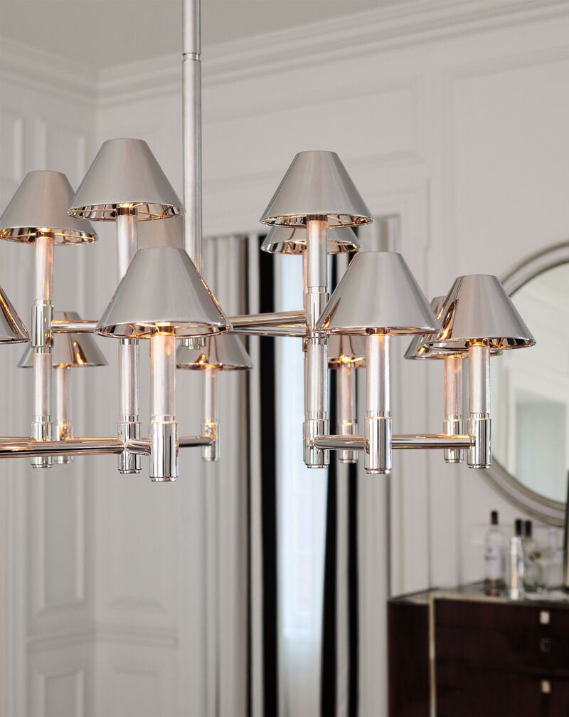 Barrett Med Knurled Chandelier