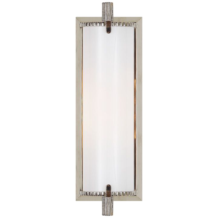 Calliope Short Bath Light in Polished Nickel