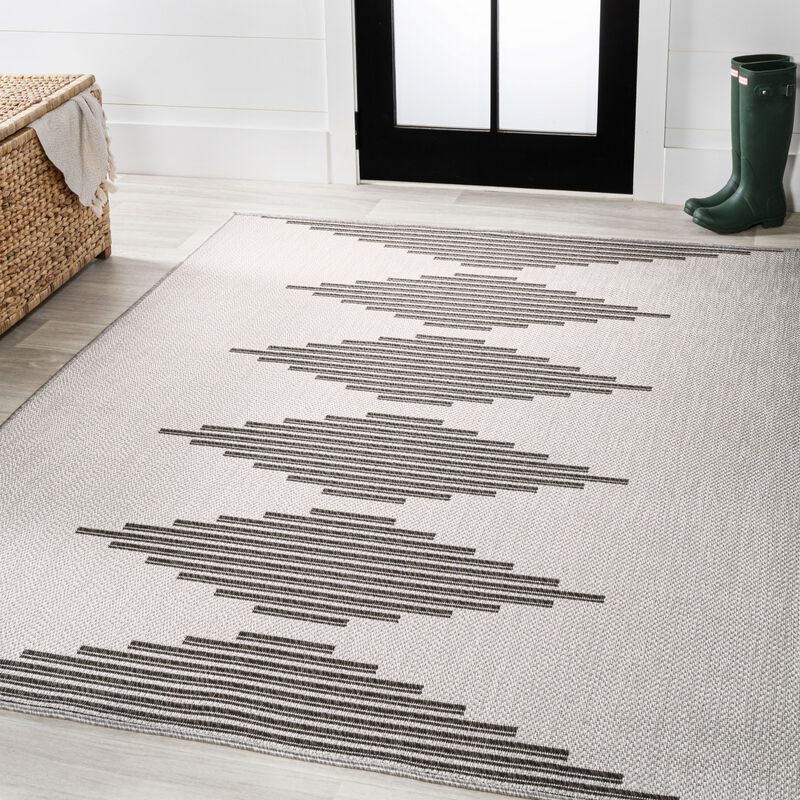 Vinales Diamond Stripe Indoor/Outdoor Area Rug