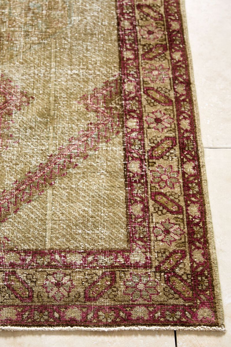 District Loom Vintage Turkish Runner Rug- Vano