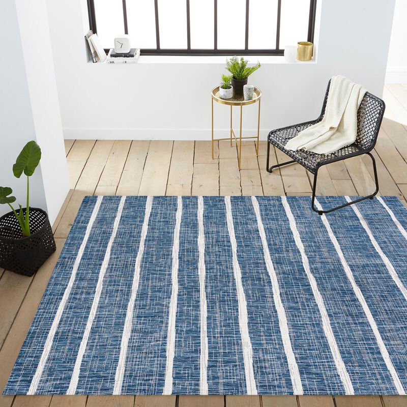 Colonia Berber Stripe Indoor/Outdoor Area Rug