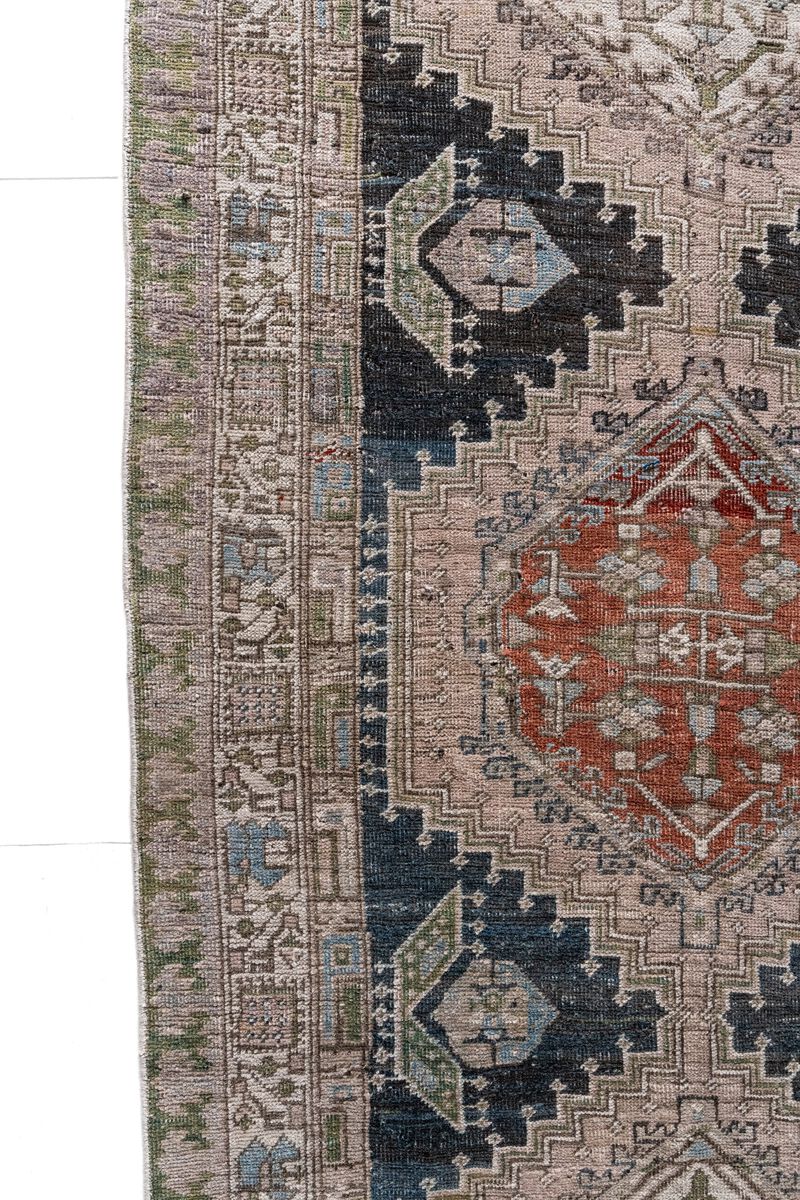 District Loom Antique Persian Serab runner rug-Miles