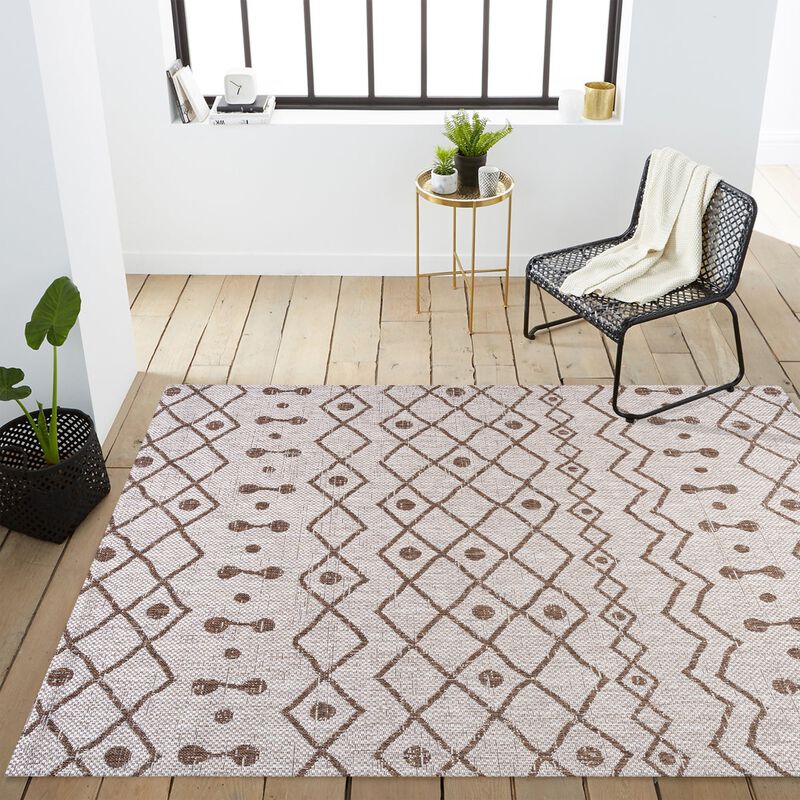 Nokat Tribal Bohemian Indoor/Outdoor Area Rug