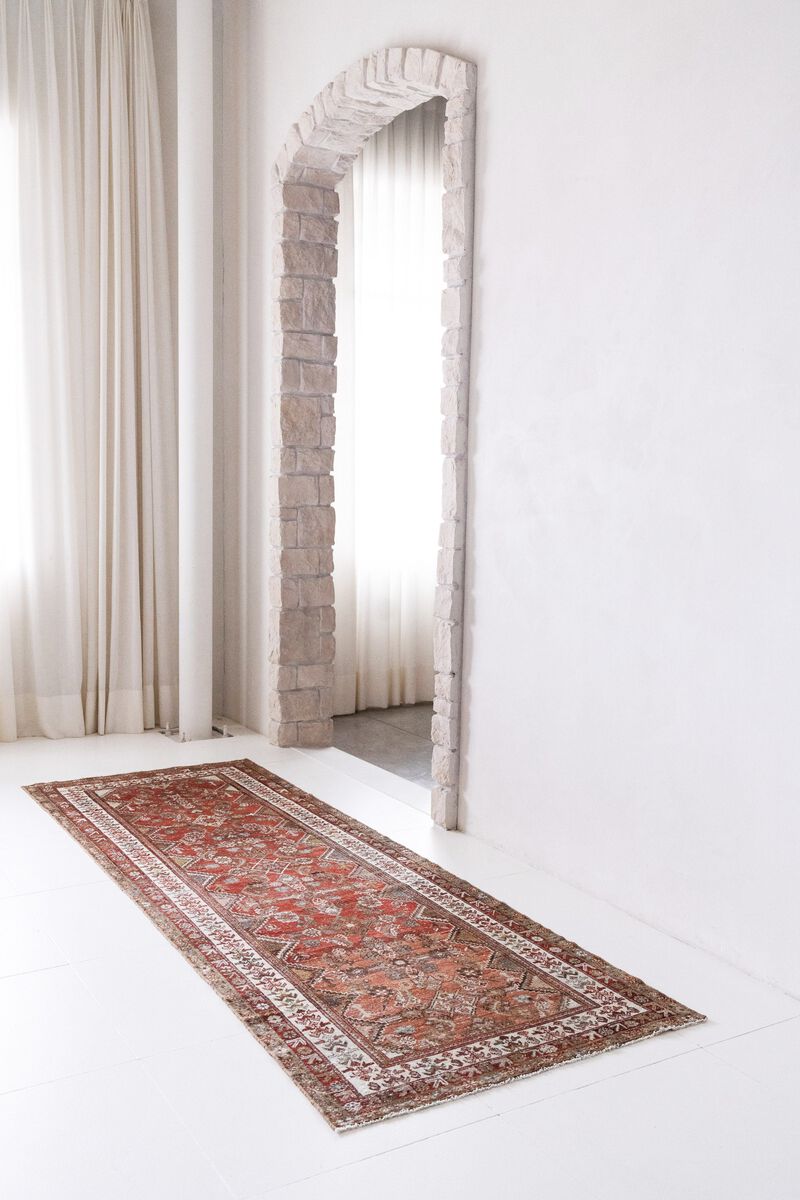 District Loom Vintage Malayer runner rug- Judith