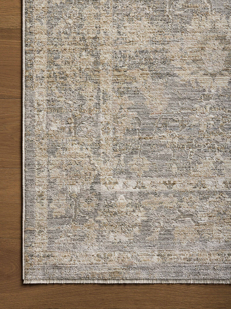 II Tabitha Slate/Natural 7'10" x 10' Area Rug by Loloi II