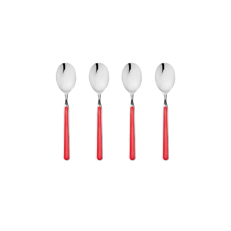 Fantasia 4-Piece Coffee Spoon Set in Black