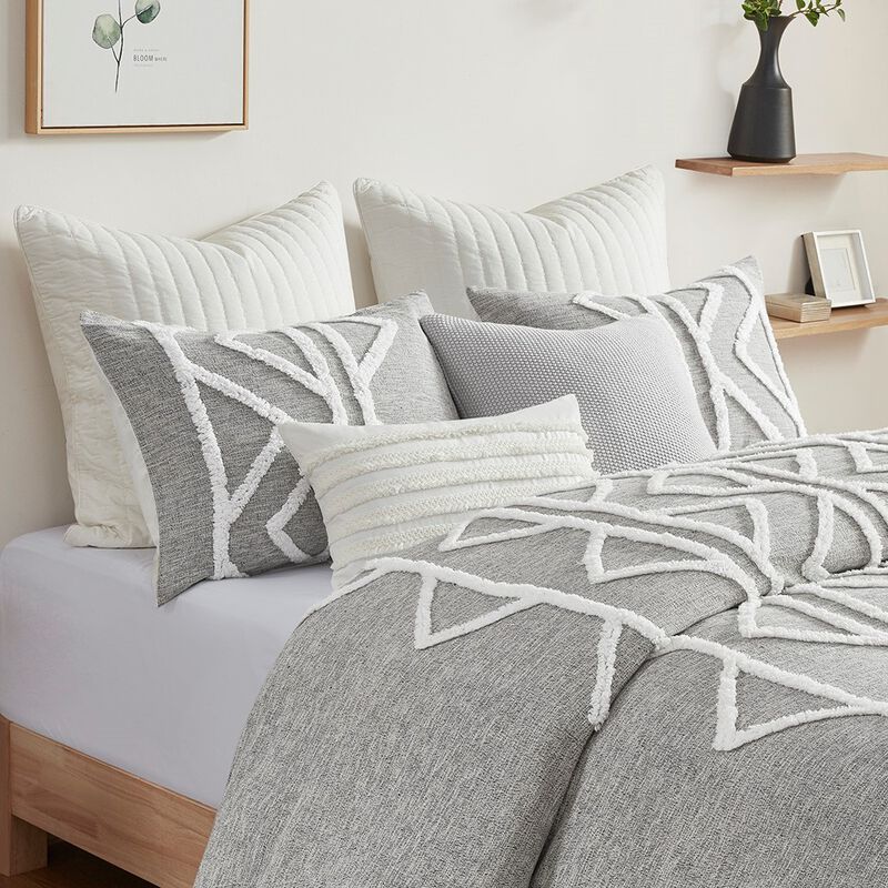 Gracie Mills Priscilla 3-Piece Cotton Comforter Set