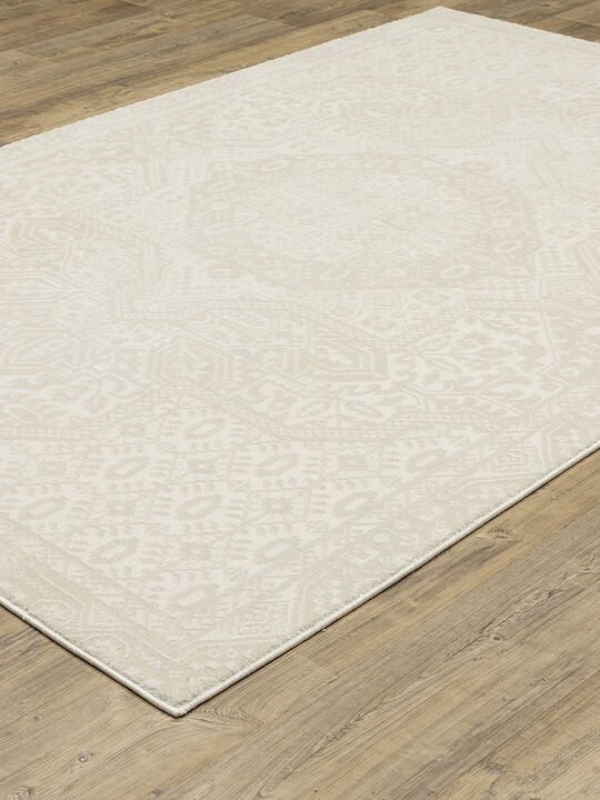 Raylan 2'3" x 7'6" Ivory Rug