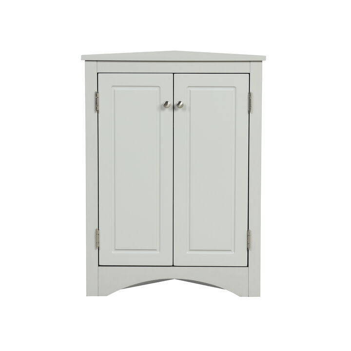 Merax Modern Triangle Bathroom Storage Cabinet