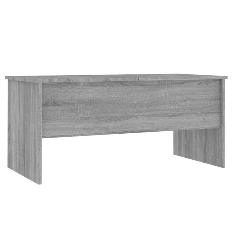 Coffee Table Gray Sonoma 40.2"x19.9"x18.3" Engineered Wood