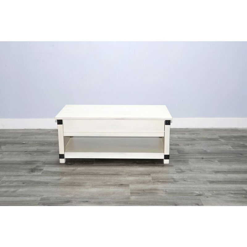 Sunny Designs Bayside Wood Coffee Table with Lift Top