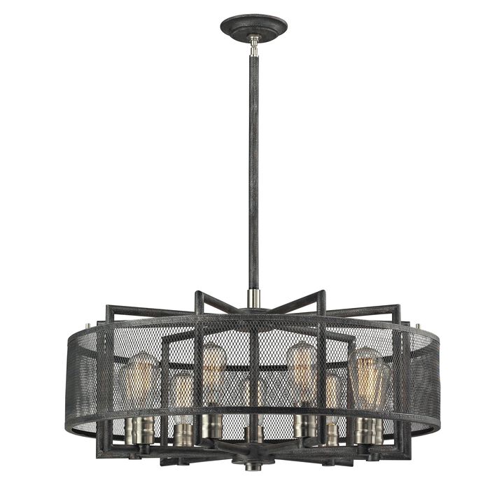 Slatington 28'' Wide 9-Light Chandelier