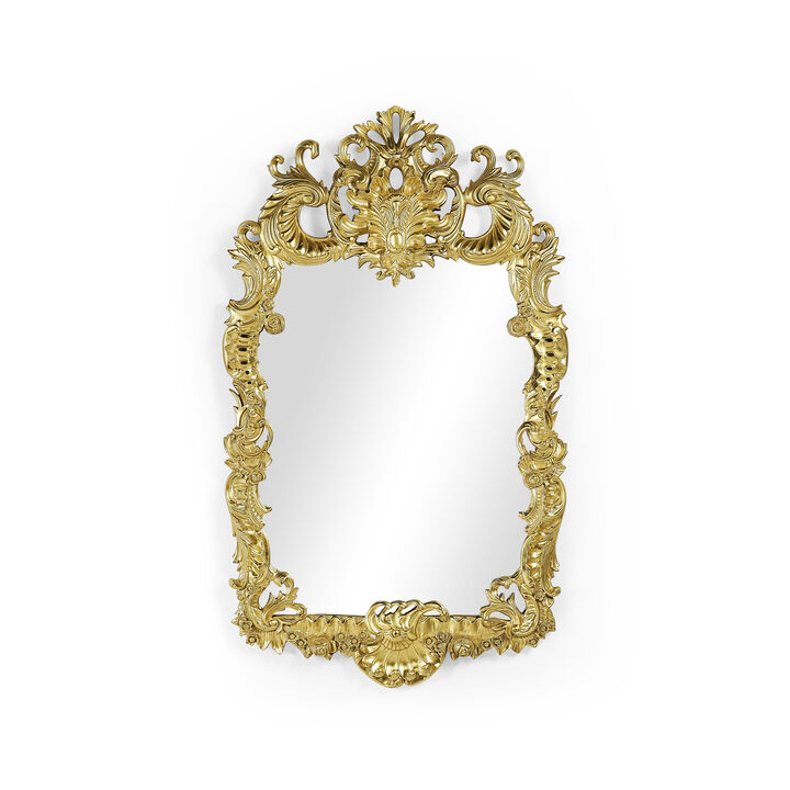 Gilded Rococo Style Mirror