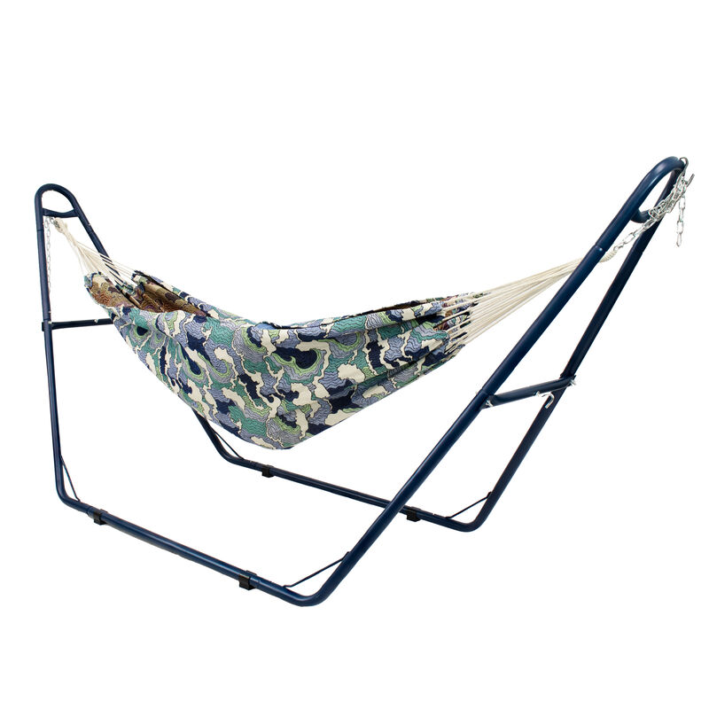 Sunnydaze Powder-Coated Steel Universal Hammock Stand - 124 in