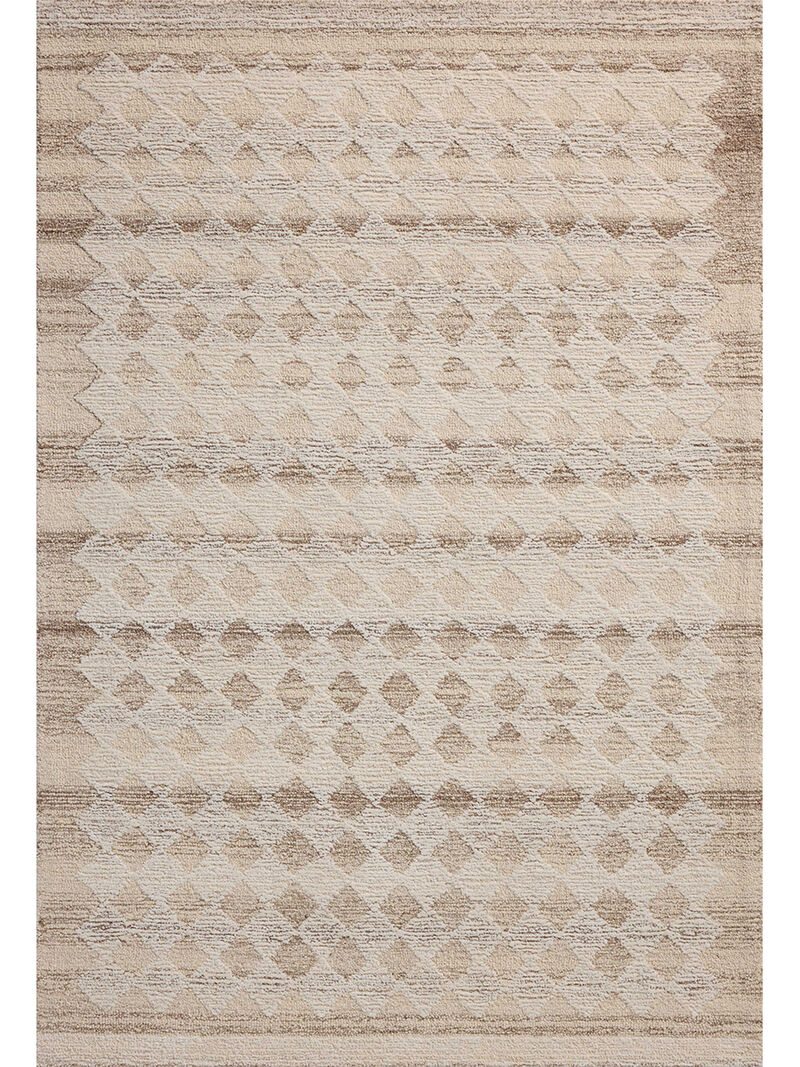 Rae Natural/Ivory 2'6" x 9'9" Runner Rug by Magnolia Home by Joanna Gaines x Loloi