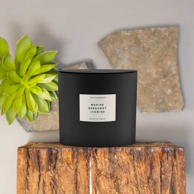 ENVIRONMENT 55oz Candle Inspired by The Ritz Carlton Hotel� - Marine | Bergamot | Jasmine