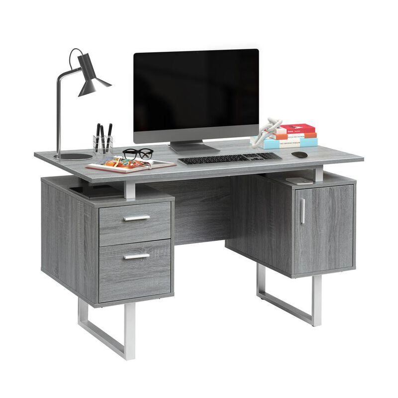 Modern Office Desk with Storage