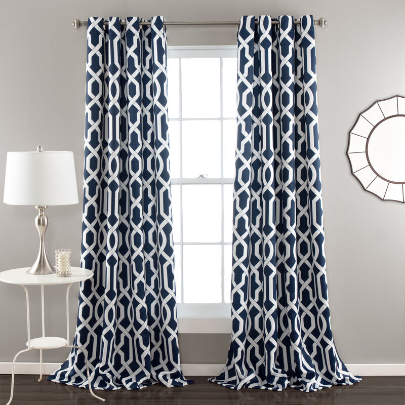 Edward Trellis Light Filtering Window Curtain